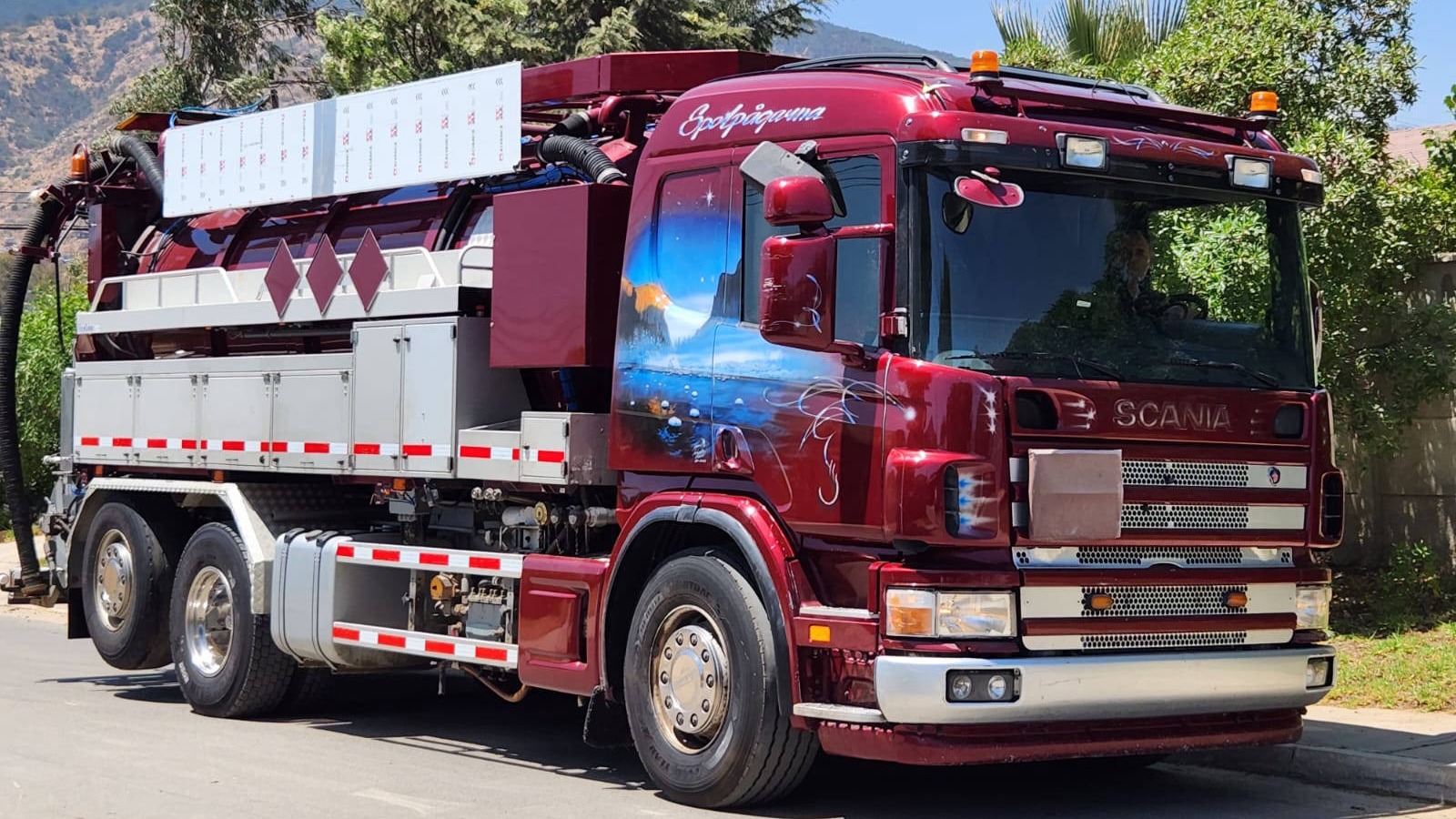 Camión Limpia Fosas/Hidrojet - Marca: Scania - Modelo:  P340 6X2