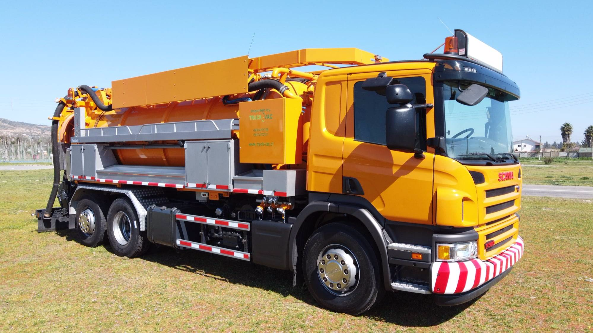 Camión Limpia Fosas/Hidrojet - Marca: Scania - Modelo: P380