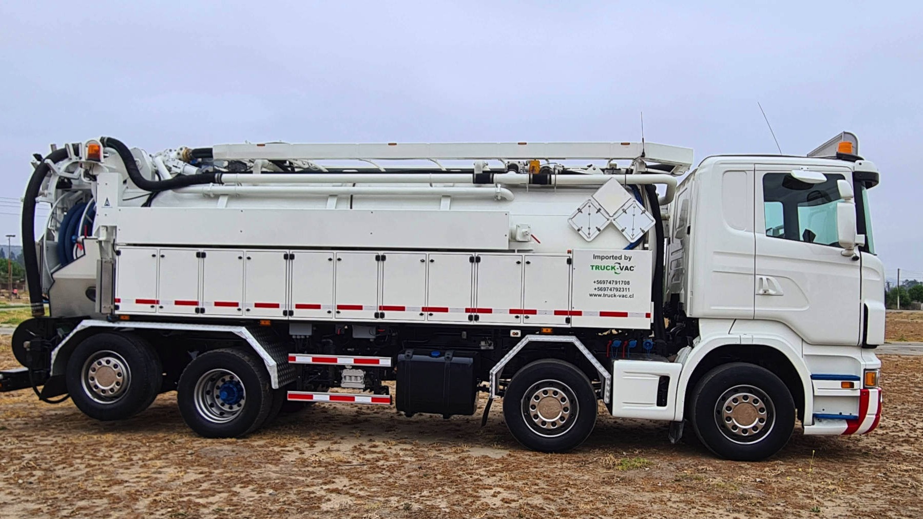 Camión Limpia Fosas/Hidrojet - Marca: Scania - Modelo: R420 8x2