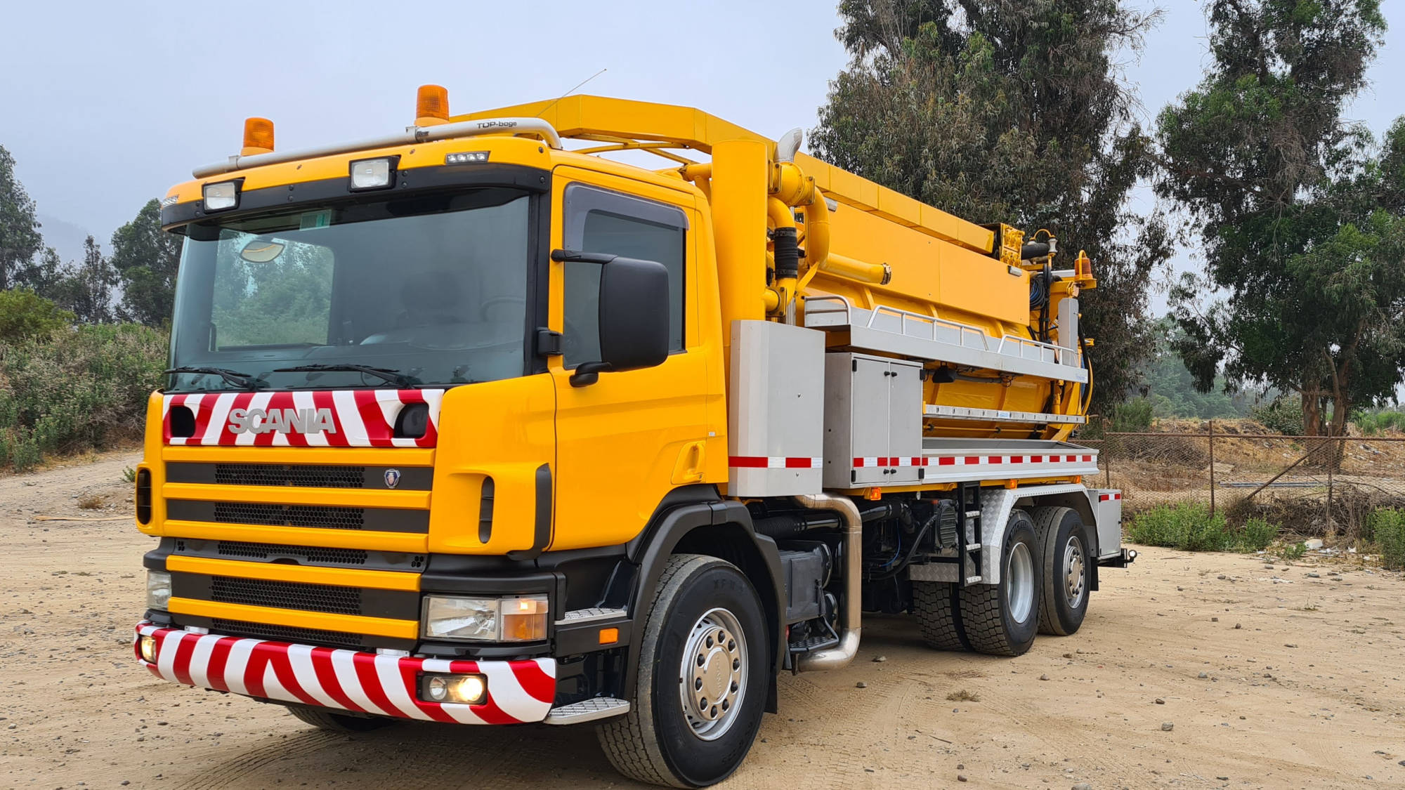 Camión Limpia Fosas/Hidrojet - Marca: Scania - Modelo: P340 6X2
