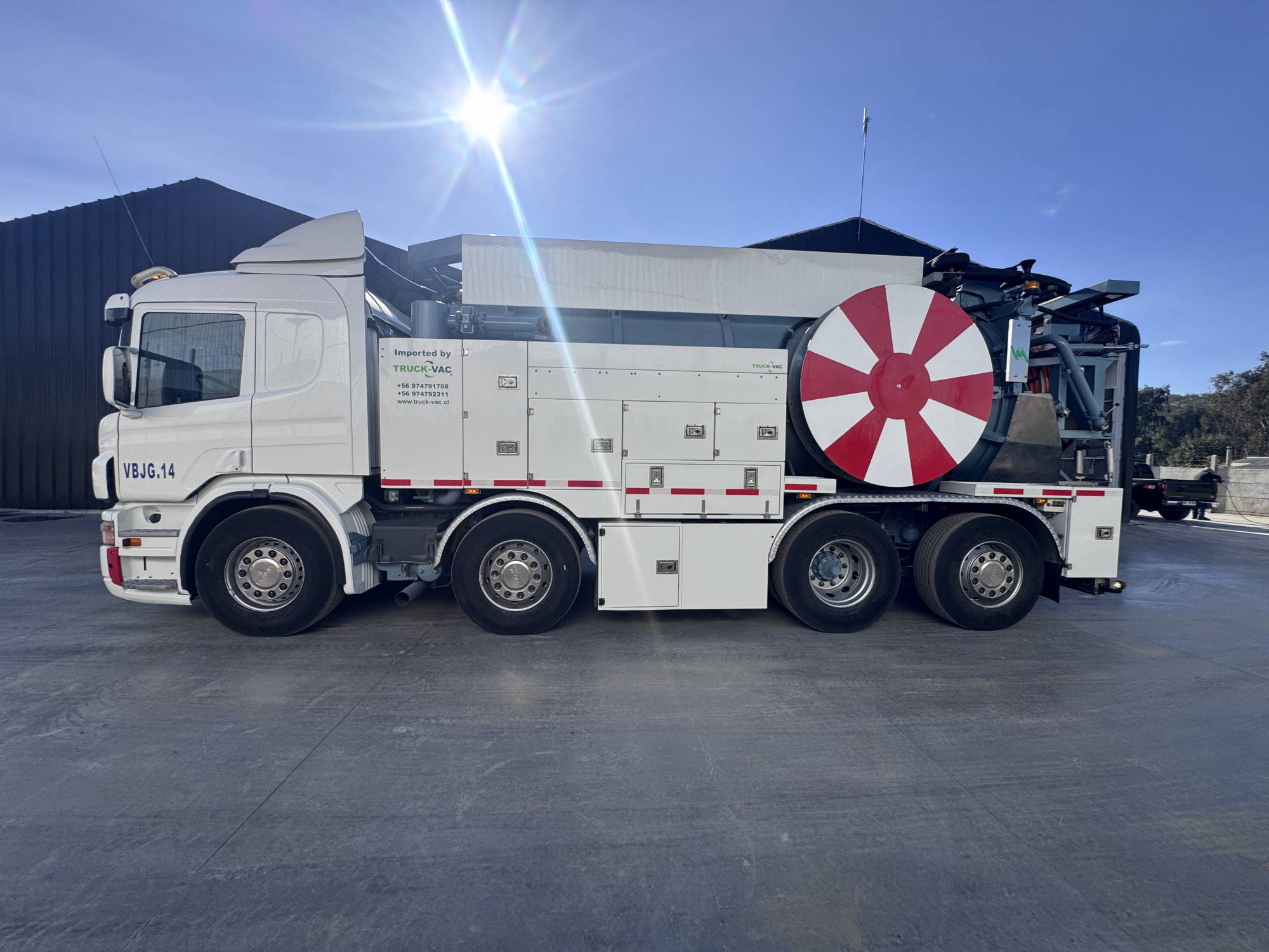 Scania P420 8x2 Estanque Acero Inoxidable