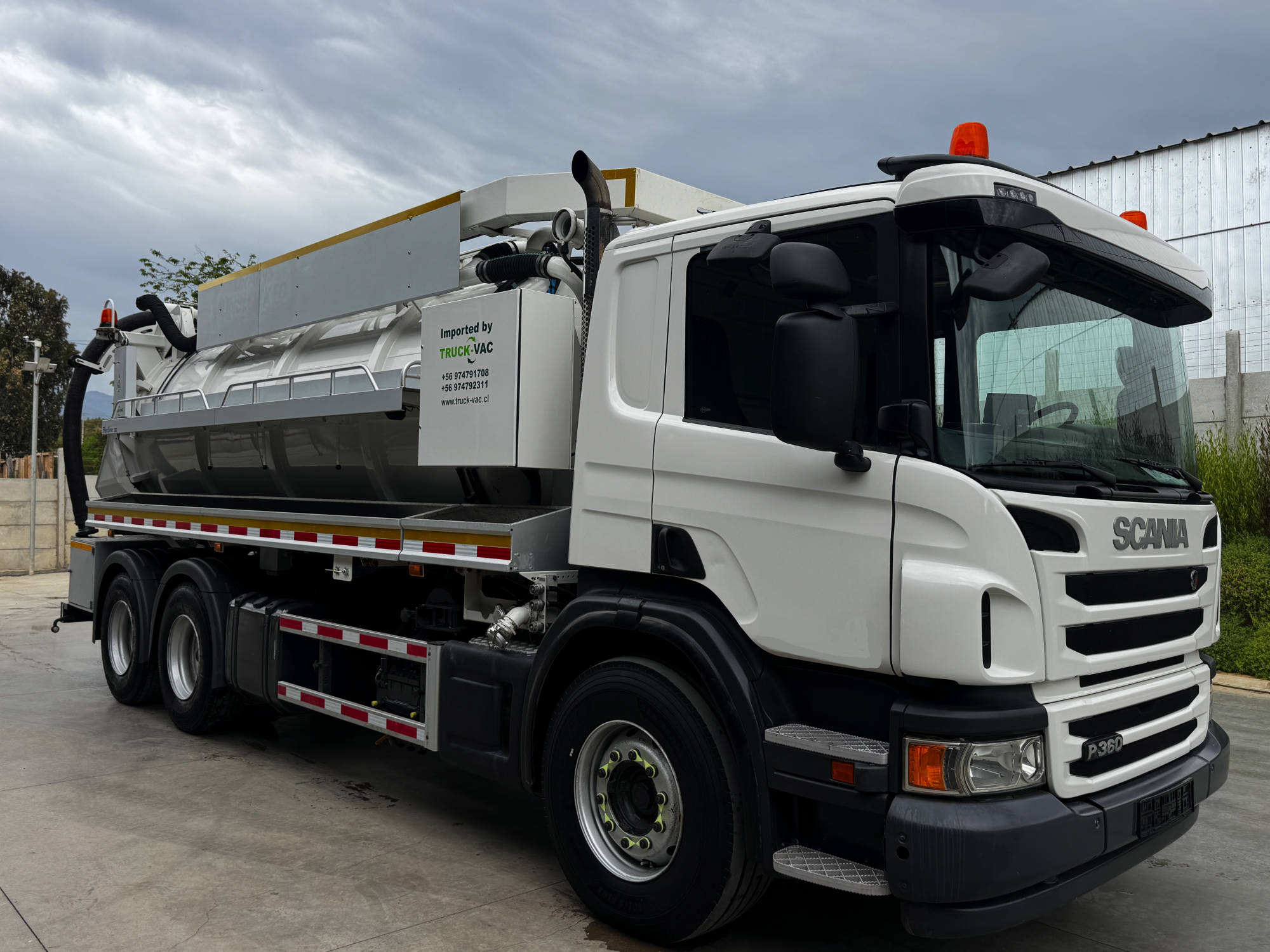 Scania P340 6x2 10 m3 