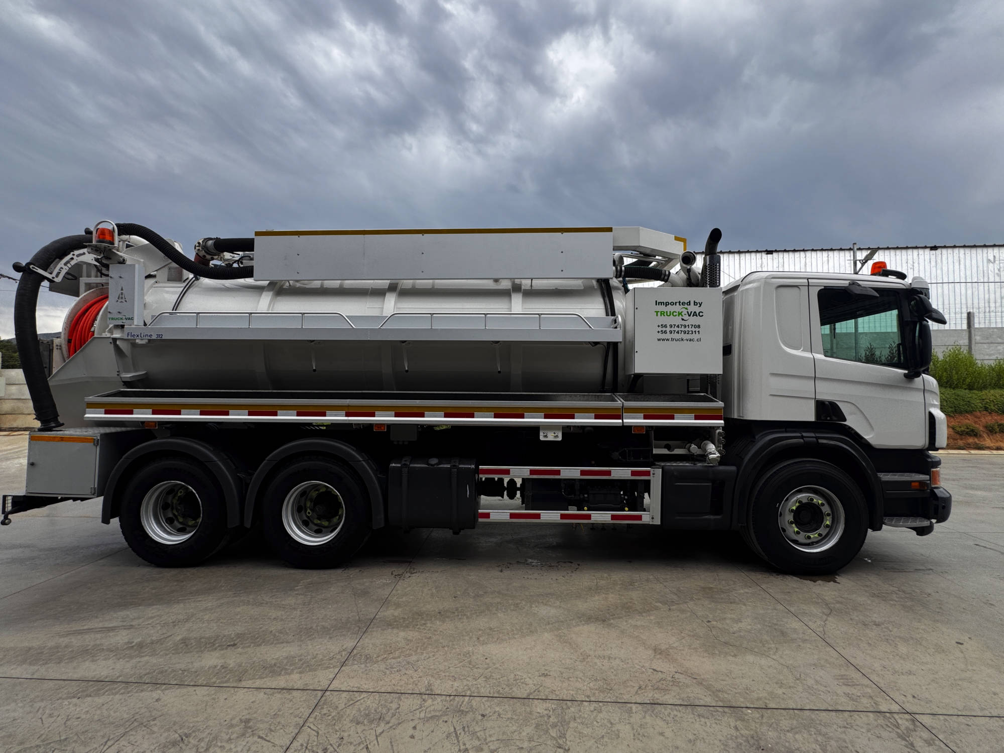 Scania P340 6x2 10 m3 