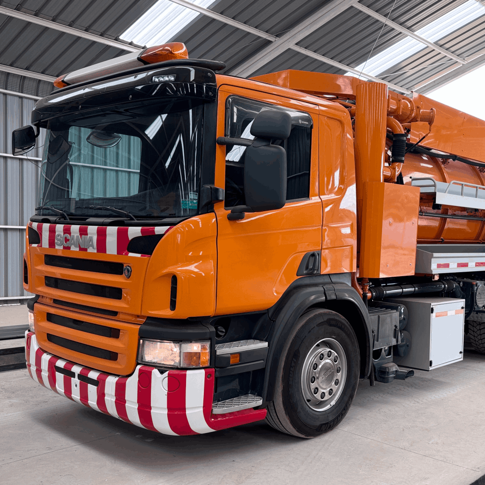 Scania P340 6x2 10m3 