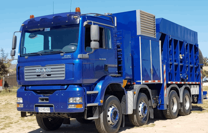 Camión Limpia Fosas/Hidrojet - Marca: Man - Modelo: TGA 41.430 Excavador Succión