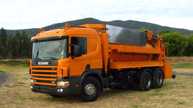 Camión Limpia Fosas/Hidrojet - Marca: Scania - Modelo: P94 310 6×2
