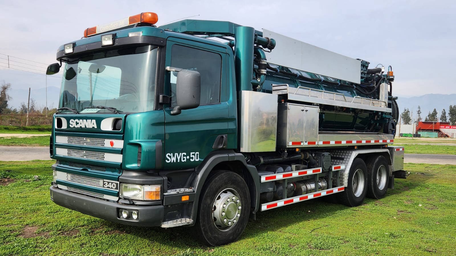 Camión Limpia Fosas/Hidrojet - Marca: Scania - Modelo: P340 6X2