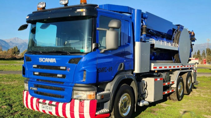 Camión Limpia Fosas/Hidrojet - Marca: Scania - Modelo: P340 6x2
